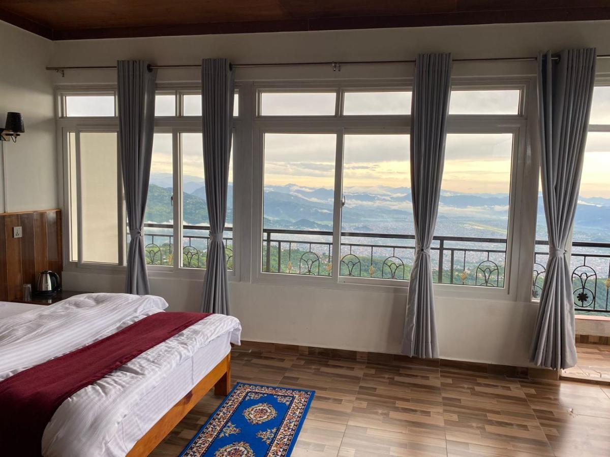 Panoramic View Guest House Sarangkot 博卡拉 外观 照片