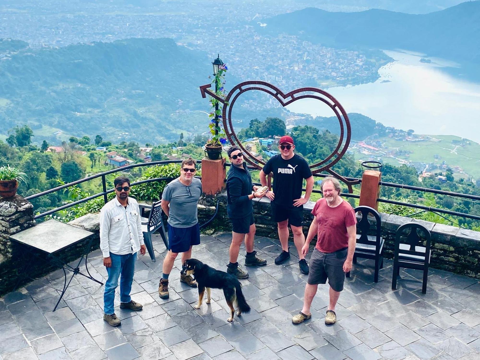 Panoramic View Guest House Sarangkot 博卡拉 外观 照片