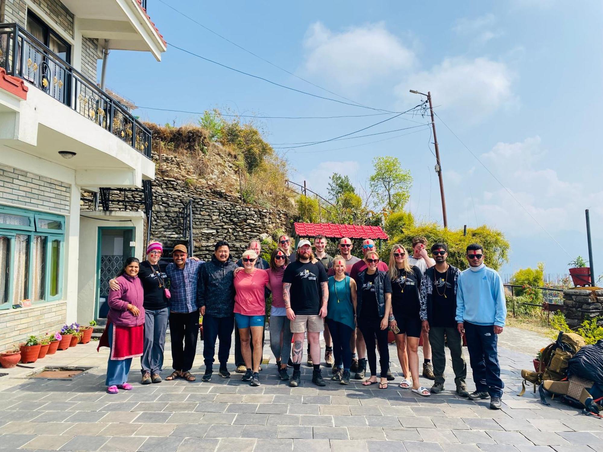 Panoramic View Guest House Sarangkot 博卡拉 外观 照片