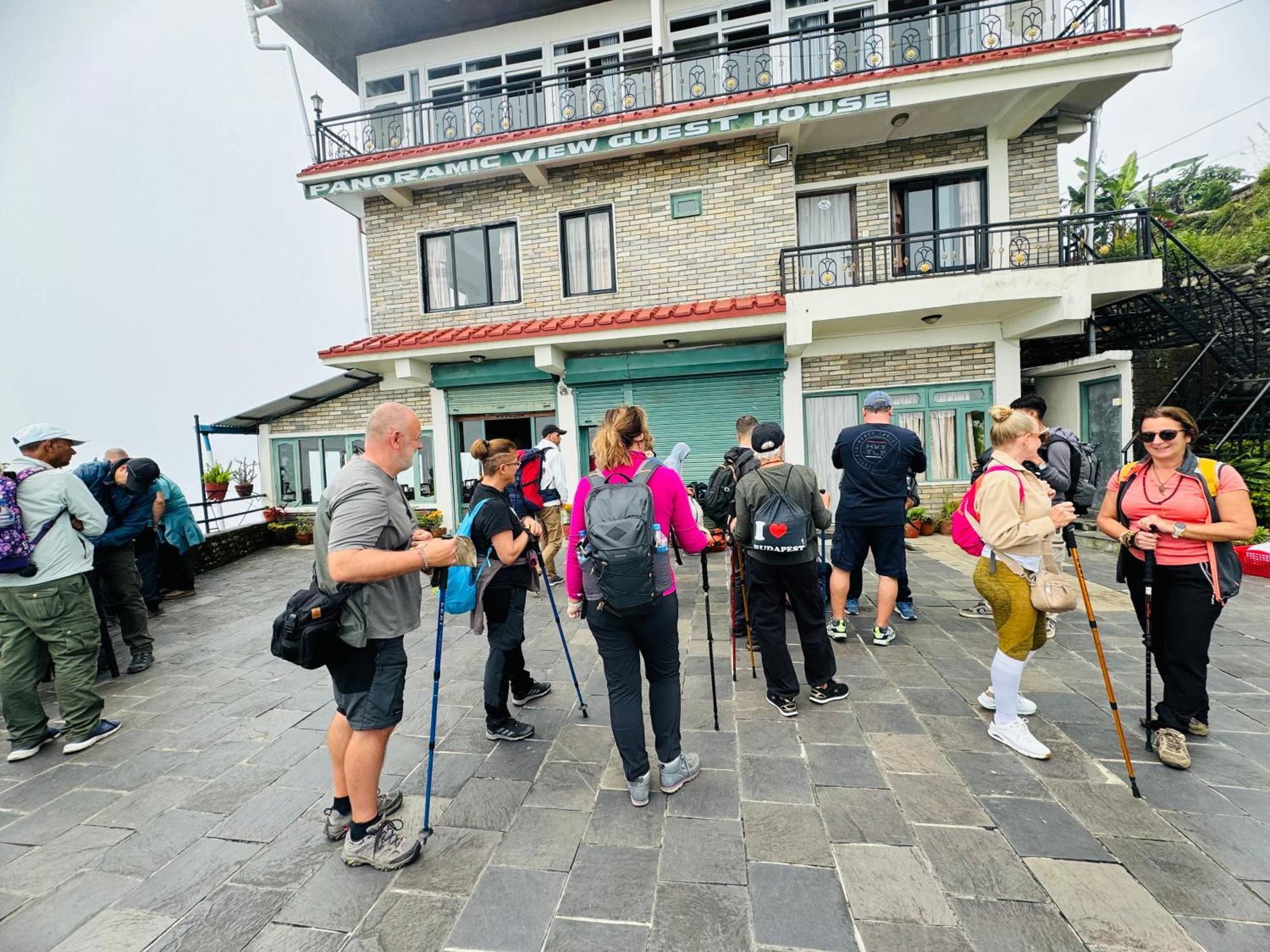 Panoramic View Guest House Sarangkot 博卡拉 外观 照片