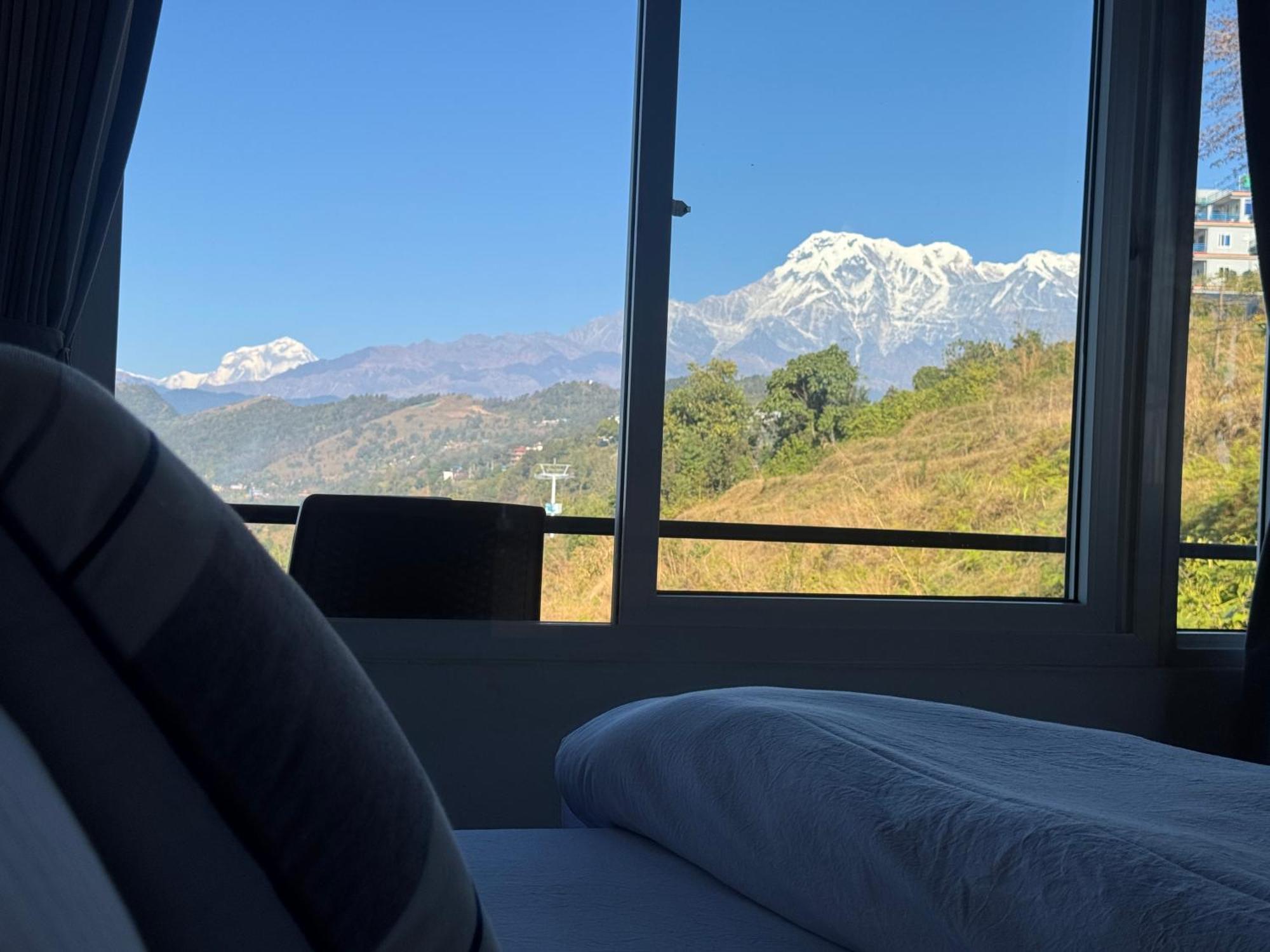 Panoramic View Guest House Sarangkot 博卡拉 外观 照片